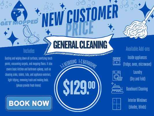 Standard Cleaning Service - $129 Promotion